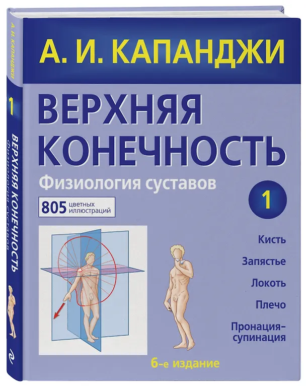 Книга Верхняя конечность.Физиология суставов, 6-е изд. (Адальберт Капанджи) — 4