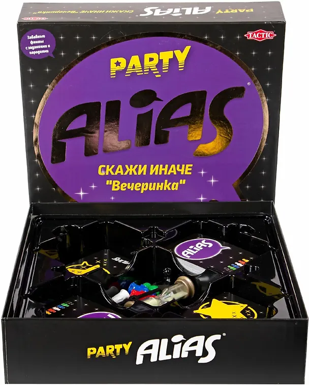 Настольная игра, TACTIC , ALIAS, Скажи Иначе Вечеринка 2 2525540 — 2