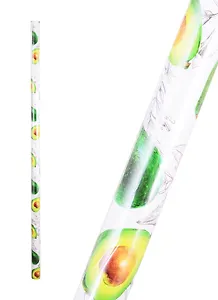 Бумага упаковочная 672мм*990мм "Авокадо" суперглад. инд.уп.