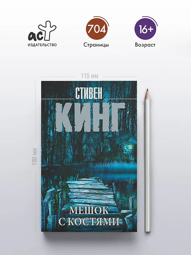 Книга Мешок с костями (Стивен Кинг) — 5