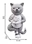 Фигурка Йога-кот (4х6х10) (162-317) — 2600421 — 2
