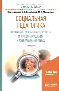 Социальная педагогика. Профилактика безнадзорности и правонарушений несовершеннолетних. Учебное пособие для академического бакалавриата