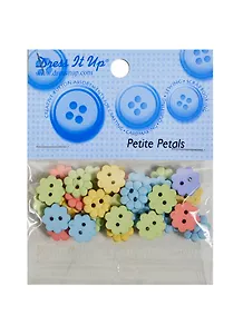 Набор пуговиц Petite Petals (6973) (упаковка)