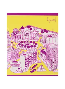 Тетрадь в клетку Unnika, "Лавандовое настроение", 48 листов, в ассортименте