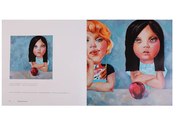 Книга Evgeniya Voronova: #Girlswillalwaysbegirls: Paintings = Евгения Воронова. #Девочкитакиедевочки. Живопись. Каталог (Елена Ленковская, Евгения Воронова) — 2