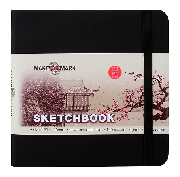 Скетчбук 12*12 100 листов "Make your mark" 3029047 — 1