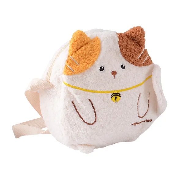 Сумочка плюшевая Котик (20х18х5) (12-12415-202411-B10) Bookvalno 3076697 — 3