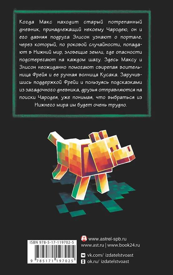Книга Minecraft: Утерянные дневники (Мер Лафферти) — 2