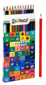 Карандаши цветные Silwerhof, 12 цветов