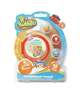 Игровой набор, 1TOY/Вантой, Bbuddieez Набор 3 шарма, 1 браслет, 18*14*2см