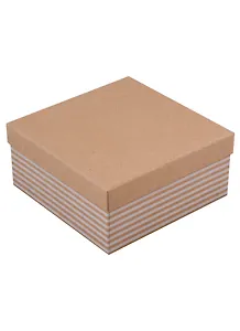 Коробка подарочная "Для тебя" 17*17*8см, картон, квадрат