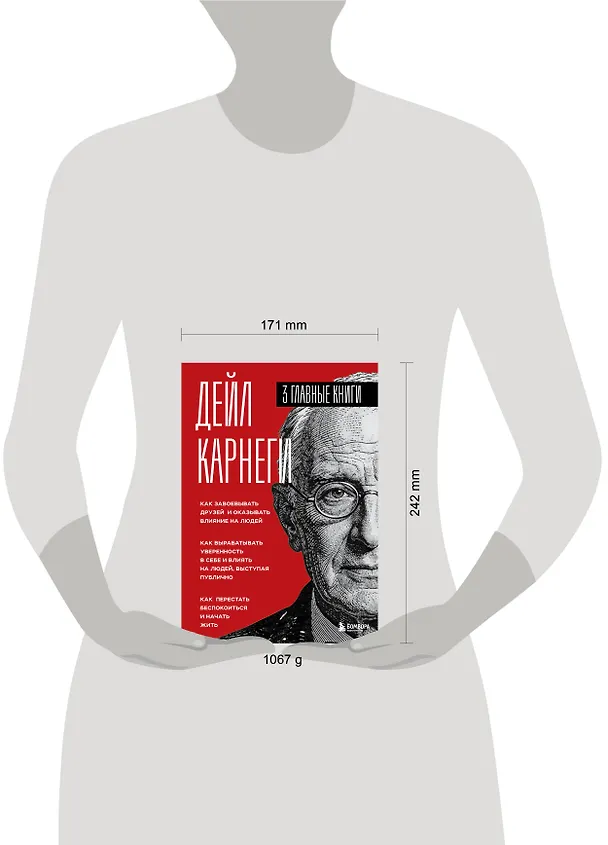 Книга Карнеги. Три книги в одной. Как завоевывать друзей и оказывать влияние на людей. Как вырабатывать уверенность в себе и влиять на людей, выступая публично. Как перестать беспокоиться и начать жить. (Дейл Карнеги) — 10