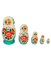 Матрешка 5 предм. "Узор", арт. С-6 (250)