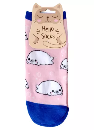 Носки Hello Socks Тюлени (36-39) (текстиль) — 2950767 — 1