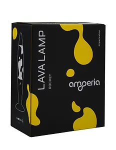 Лава лампа Amperia Rocket Бирюзовая,Прозрачная (35см) (AMP-R-008)