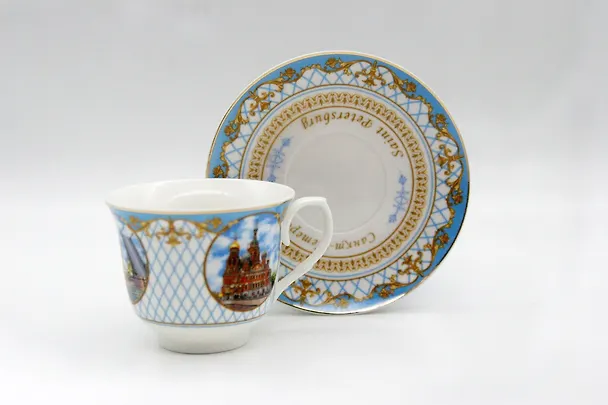 Чайно-кофейная пара Сетка [Set8-15003] 2892065 — 1