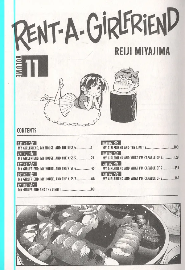 Книга Rent-A-Girlfriend 11 (Рэджи Миядзима) — 2
