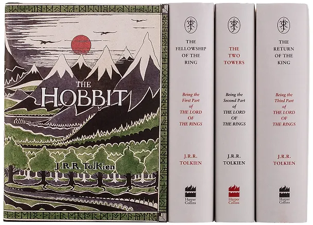 Книга The Hobbit & The Lord of the Rings Gift Set. A Middle-earth Treasury (комплект из 4 книг) (Джон Рональд Руэл Толкин) — 2