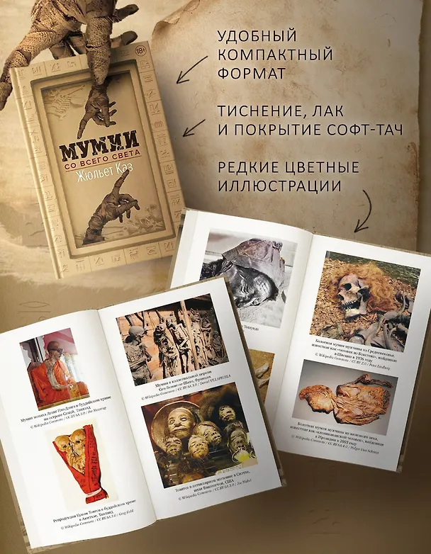 Книга Мумии со всего света (Жюльет Каз) — 7