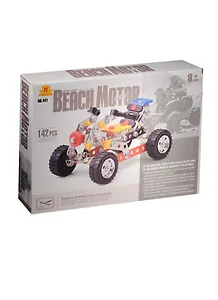 Конструктор металлический Я Конструктор Квадроцикл 142детали