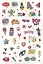 Pink Power Stickers. Более 555 наклеек для сильных духом девчонок! — 3026707 — 3