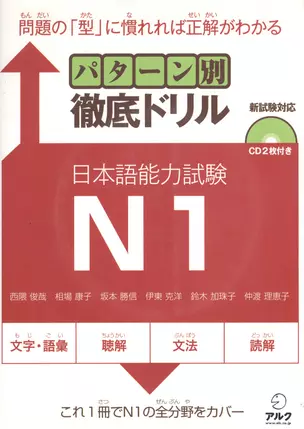 Подготовка к JPTL на уровень N1 посредством тщательной отработки заданий теста - Книга с CD — 2602702 — 1