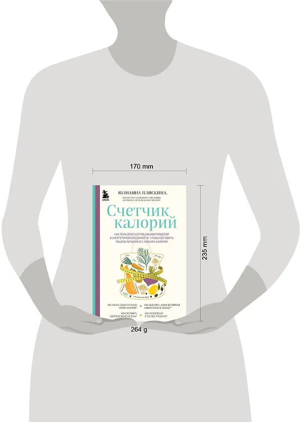 Книга Счетчик калорий. Как пользоваться таблицами пищевой и энергетической ценности, чтобы составить рацион питания без лишних калорий (Юлианна Плискина) — 5