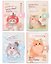 Книга для записей А5 "Fluffy Joy" ПВХ обложка, с застёжкой, 128 л., в ассортименте — 3164519 — 1
