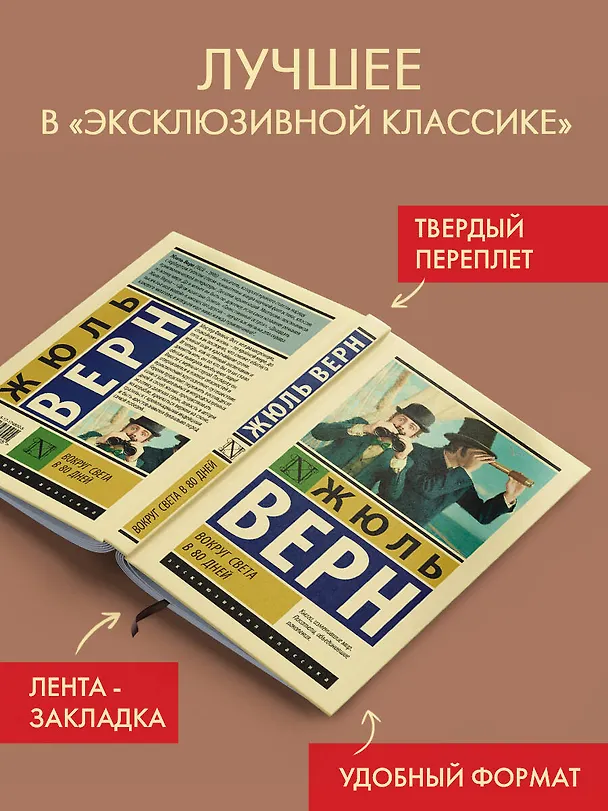 Книга Вокруг света в 80 дней (Жюль Габриэль Верн) — 6