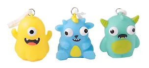 Брелок-мялка с глазками Монстрик (PU) (6см) (12-2799-202405-M5) 3047262