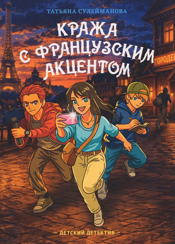 Книга Кража с французским акцентом (Татьяна Сулейманова) — 1