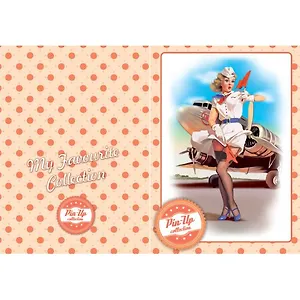 Сувенир обложка для паспорта "Pin-Up collection" 9*13 ПВХ 32380