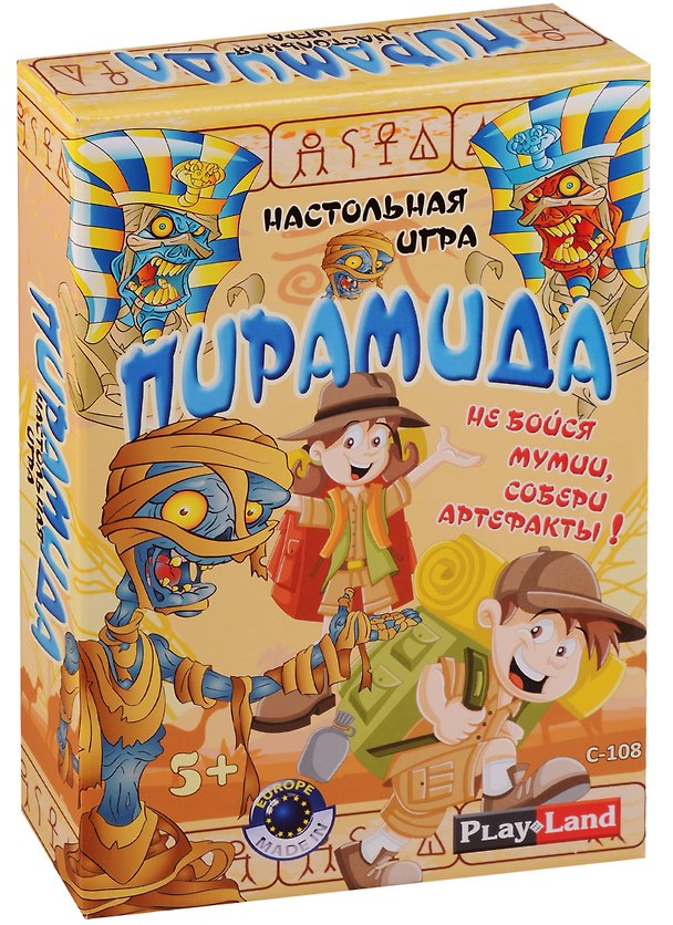 Настольная игра «Пирамида», Play Land 2609359 — 1