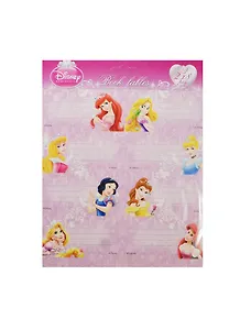 Наклейки для тетрадей 2л. по 8 шт. "Princess", Disney