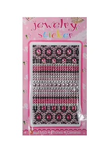 Набор д/творчества Стразы литые для телефона на картонке Jewelry sticker (1461-1/20) (орнамент)
