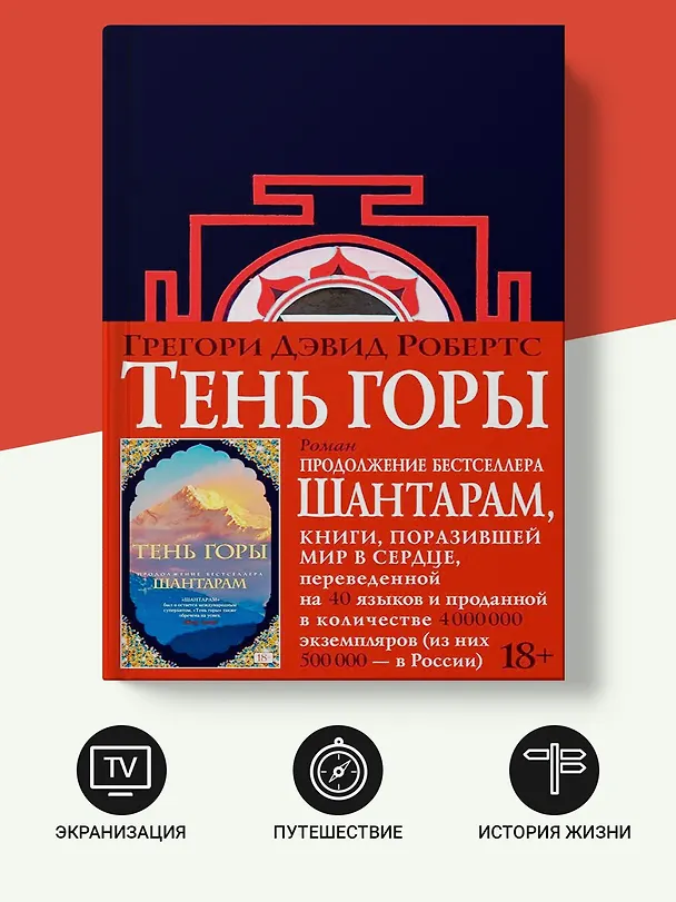 Книга Тень горы (Грегори Дэвид Робертс) — 4