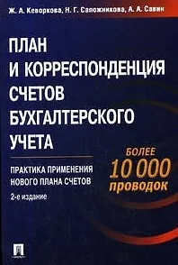 План и корреспонденция счетов бухгалтерского учета. Более 10000 проводок. Практика применения нового плана счетов.Более 10 000 проводок. 2 -е изд.