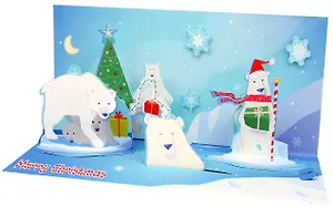 3D открытка Через лес (Through the Woods) (панорама) (А073)