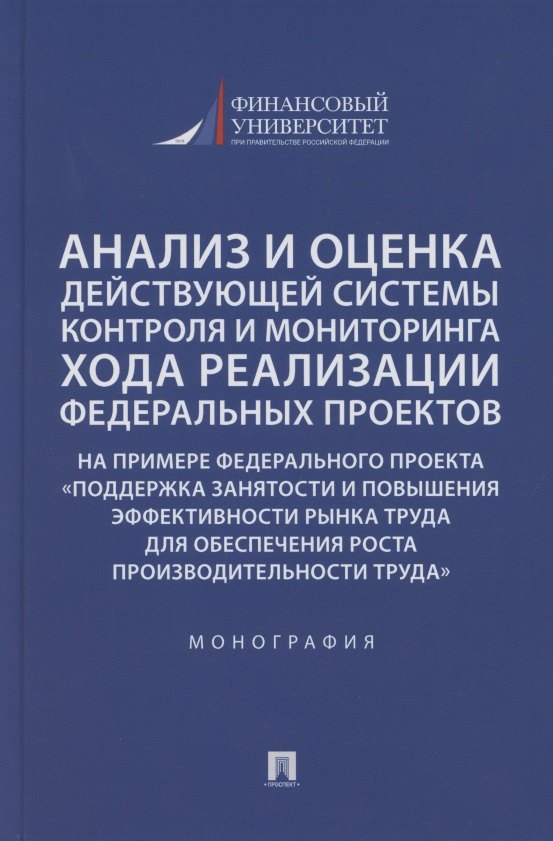 

Анализ и оценка действующей системы контроля и мониторинга хода реализации федеральных проектов (на примере федерального проекта «Поддержка занятоcти и повышения эффективности рынка труда для обеспечения роста производительности труда»). Монография