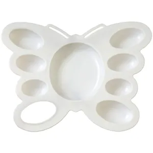 Палитра "Бабочка" 8ячеек, белая, Гамма