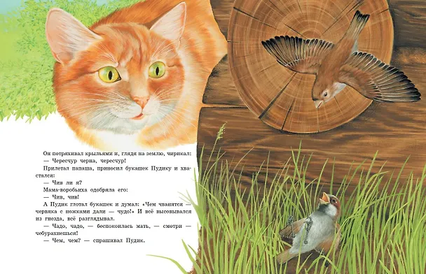 Книга Серая Шейка. Сказки русских писателей о животных (ил. М. Белоусовой и др.) (Константин Ушинский, Дмитрий Мамин-Сибиряк, Виталий Бианки) — 10