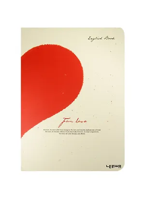 Тетрадь в линейку Lenwa, For love, B5, 48 листов 241051