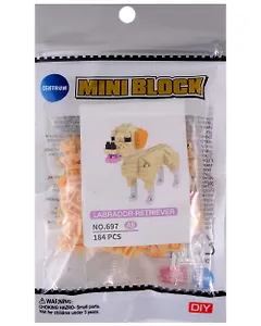 Конструктор "Лабрадор Ретривер", 184 элемента, пластик, во флоупаке