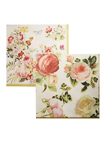 Набор салфеток для декупажа Цветущее богатство кремовое - 2 шт.
