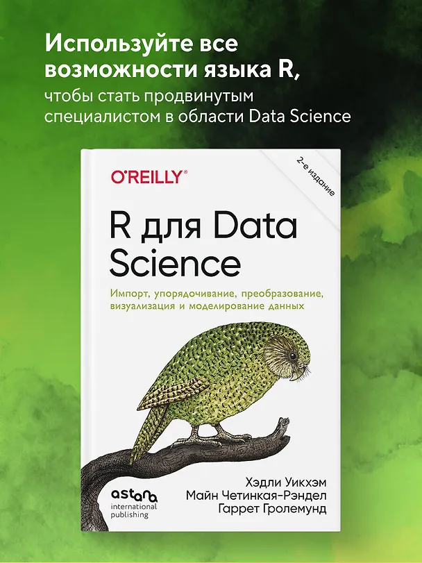 Книга R для Data Science. Импорт, упорядочивание, преобразование, визуализация и моделирование данных, 2-е издание (Хэдли Уикхэм, Майн Четинкая-Рэндел, Гаррет Гролемунд) — 5