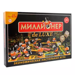 Astrel/Астрель Настольная экономическая игра Миллионер de Luxe 4337 — 2132483 — 1