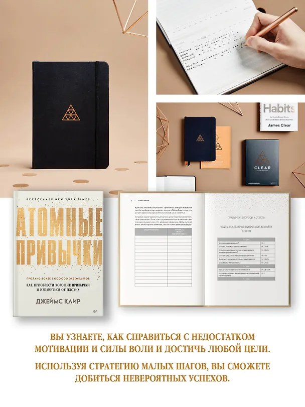 Книга Атомные привычки. Как приобрести хорошие привычки и избавиться от плохих (Джеймс Клир) — 8