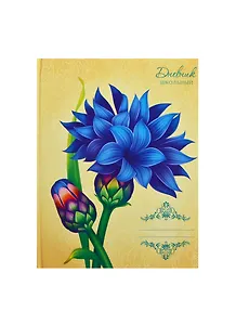 Дневник для ср. и ст.кл. "Элегантный цветок" 7БЦ, мат.лам., выб.лак, Unnika