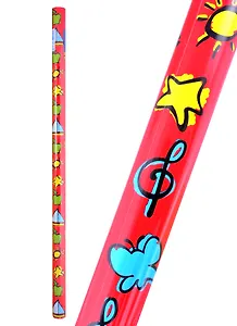 Бумага упаковочная 70*100см "Веселый праздник" суперглад., инд.уп., ассор