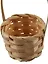 Декоративная Корзинка из бамбука, 12см — 2765492 — 2